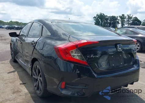 2020 Honda Civic Sport from USA, damaged, VIN 19XFC2F88LE210075